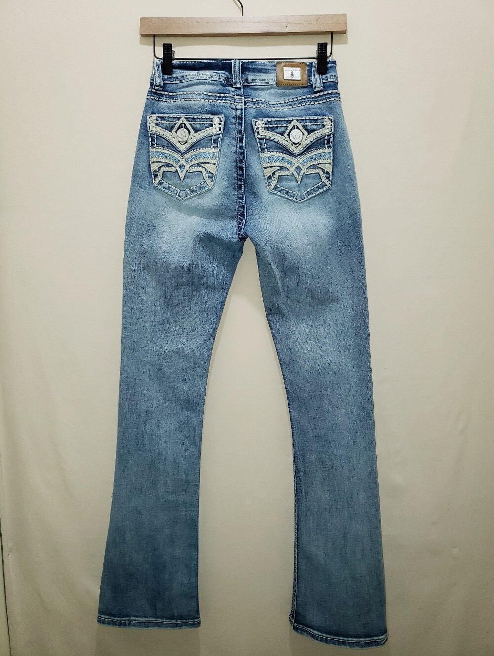 Western Blue Bootcut Jeans